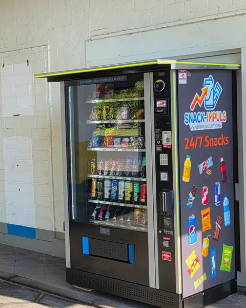 Snack-Impuls-Automat an der Westfalen-Tankstelle in Drensteinfurt